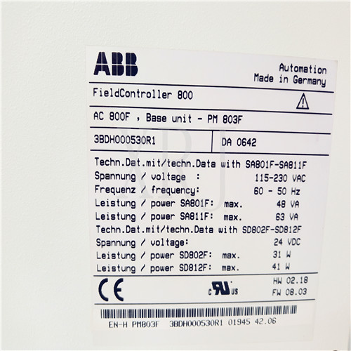 ABB 3HAB2725-1输出模块