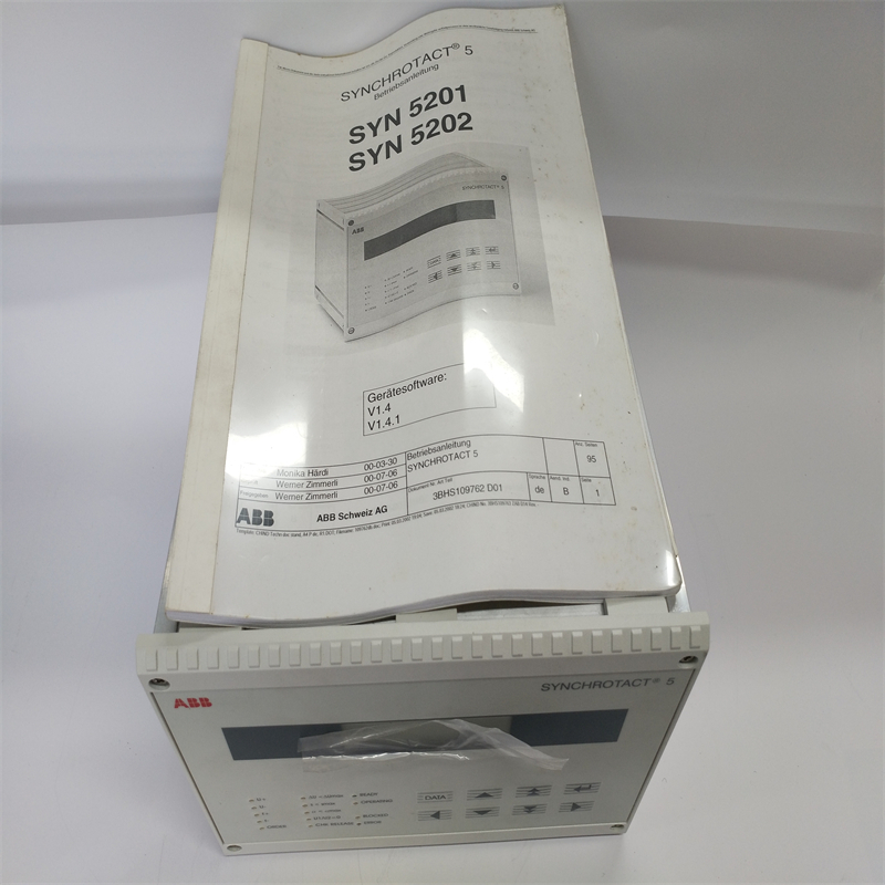 ABB SYN5201A-Z V217 3BHB006714R0217电源模块