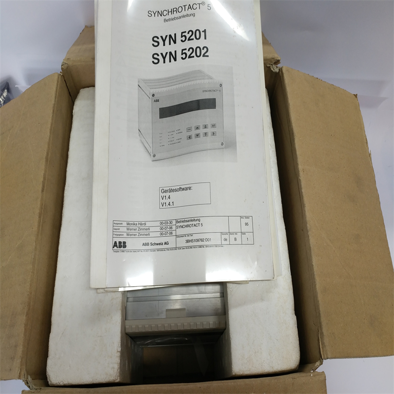 ABB SYN5201A-Z V217 3BHB006714R0217电源模块