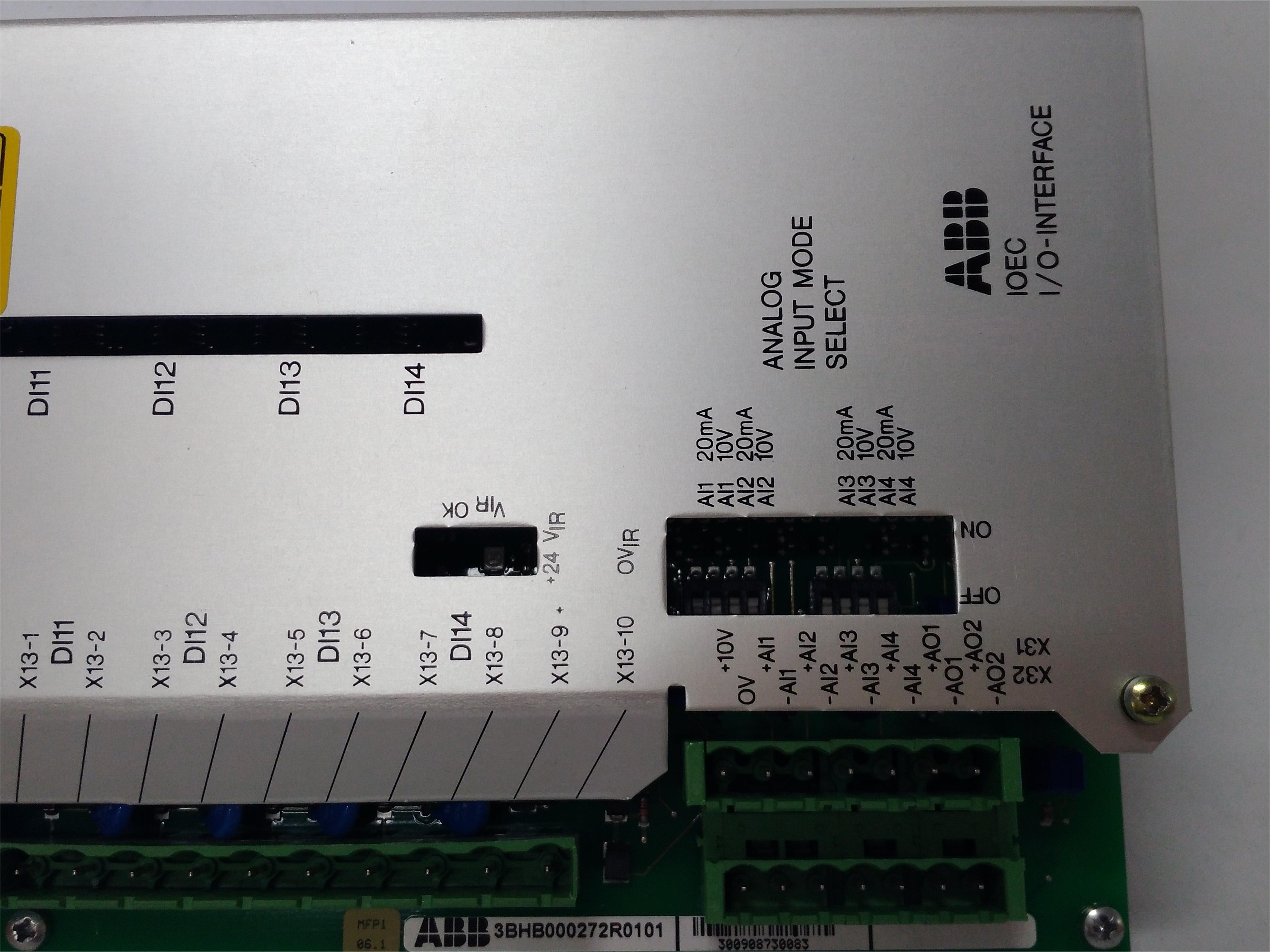 ABB UFC721AE101 3BHB002916R0101控制系统