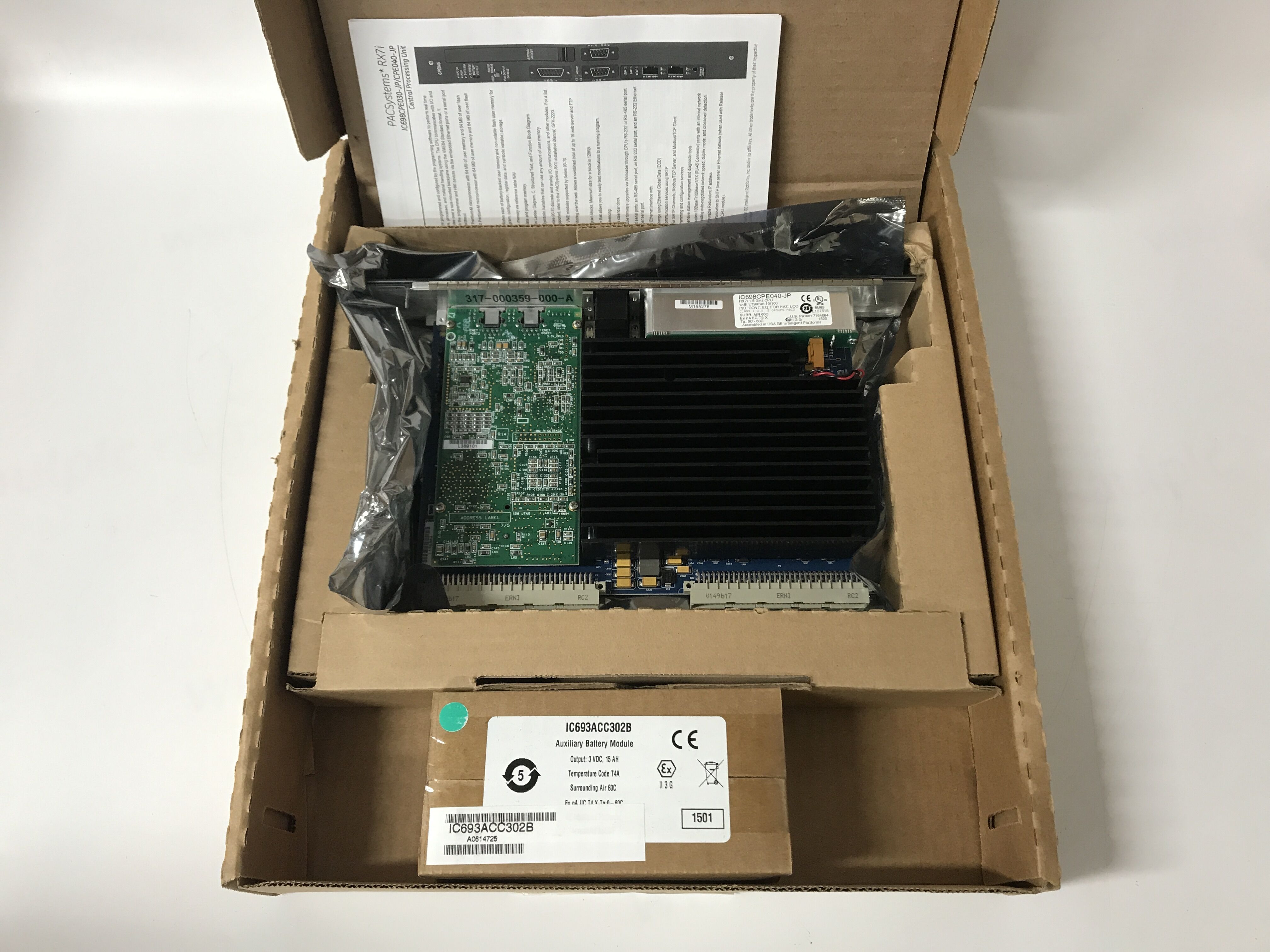 GE  IC698CHS009A处理器模块