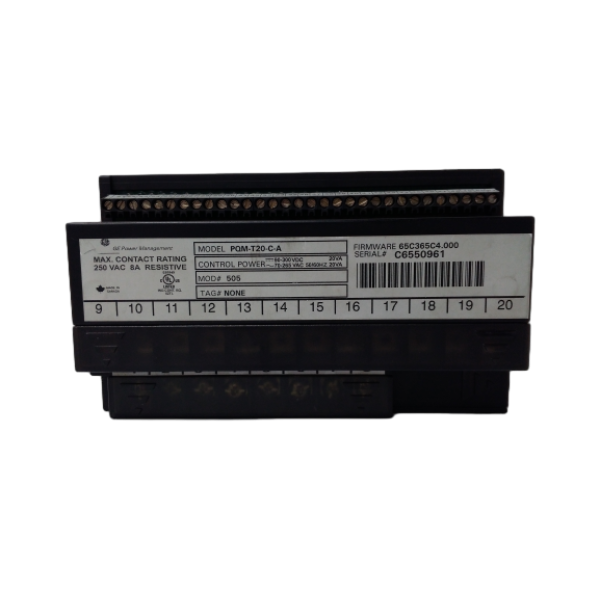 GE PQMII-T20-C-A电能质量参数