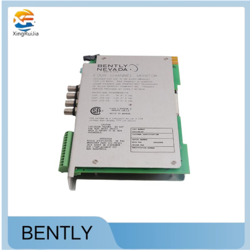 Bently Nevada 2201/03-01系统监视器