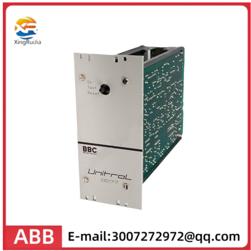 ABB UNITROL UN 0077 a-P V.1总结和监控模块（HEIR 318418 R1，HEIR318418R0001）有货
