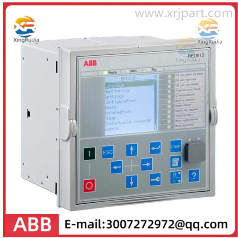 ABB REU615 HBUAEAADANB6ANN1XG电压保护和控制继电器