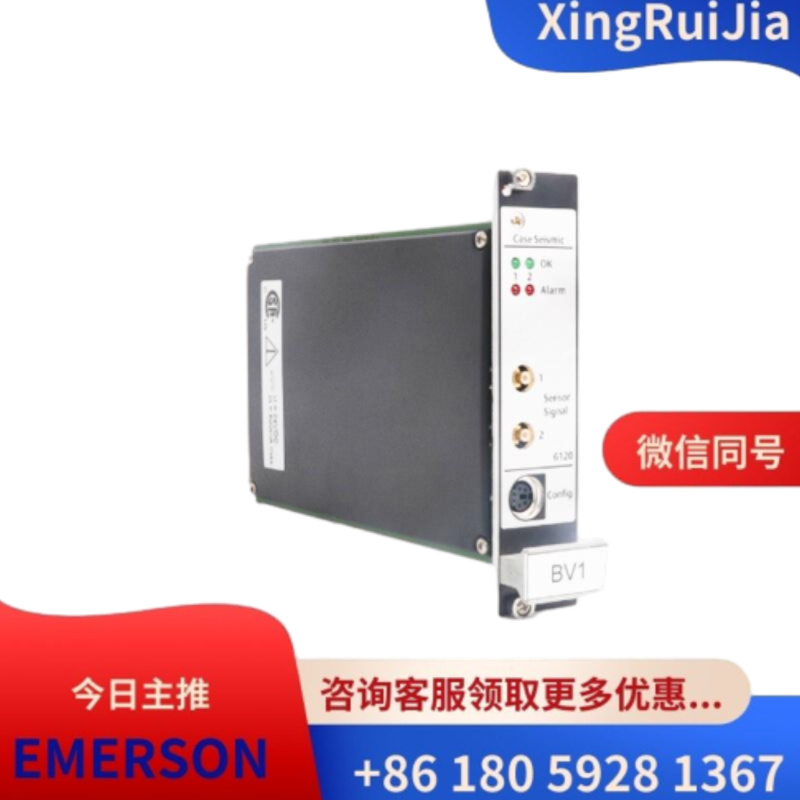EMERSON 9199-0002 A6120   振动监测模块
