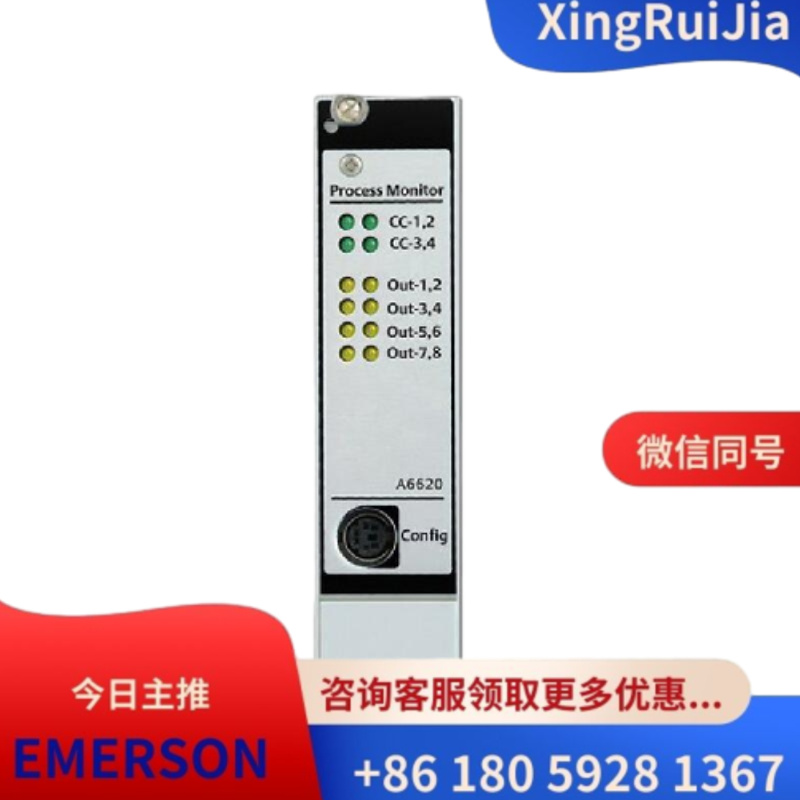 EMERSON A6125案例压电振动监测仪