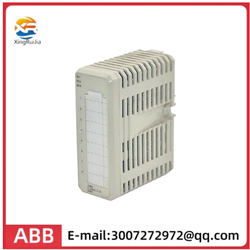 ABB AI845 3BSE023675R1       Analog Input. Redundant or single 1x8ch. HART. 模拟输入 有货