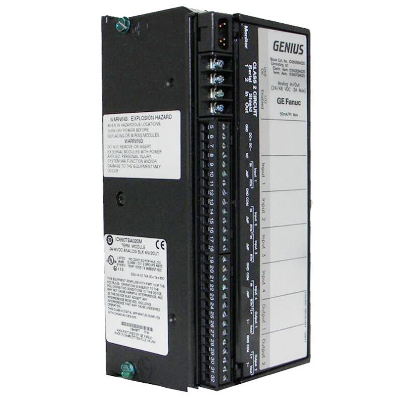 GE IC660EBA100K  模拟输入/输出模块