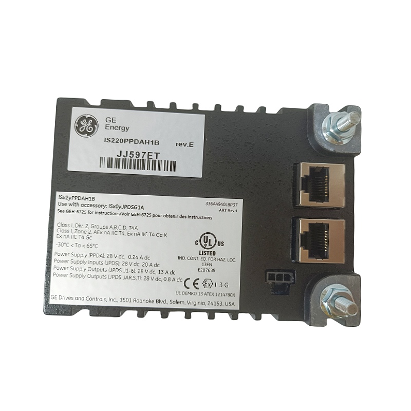 GE IS220PPDAH1B 控制系统模块