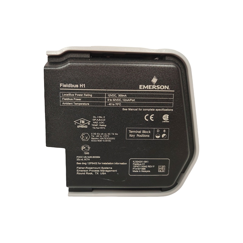 EMERSON KJ3242X1-BK1 12P4711X042  I/O/通信卡