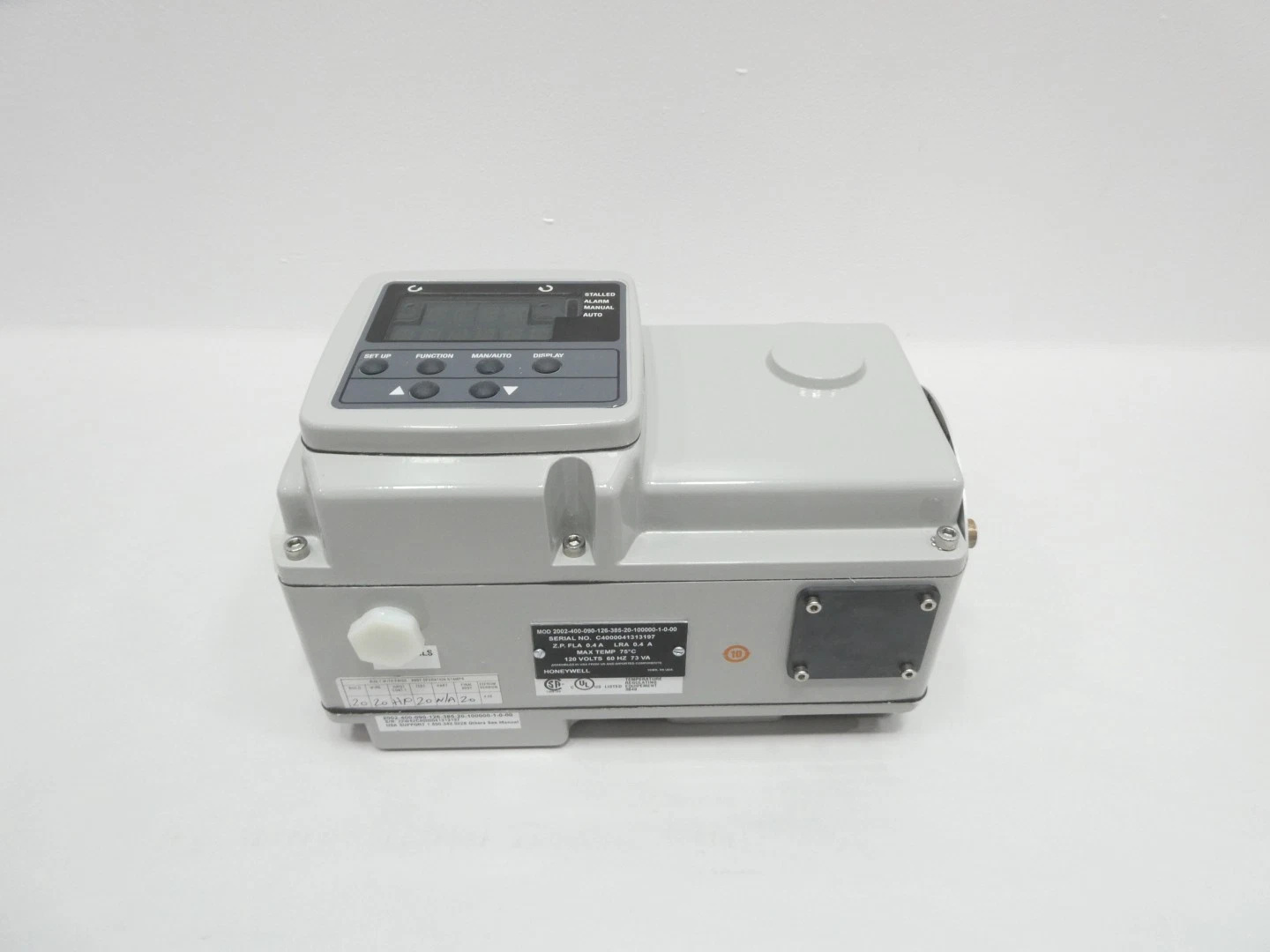 Honeywell 2002-400-090-126-385-20-100000-1-0-00 执行器