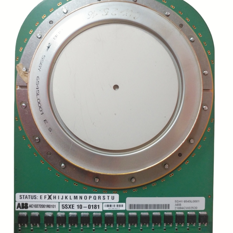 ABB 5SHY6545L0001 AC10272001R0101 5SXE10-0181 电力电子模块