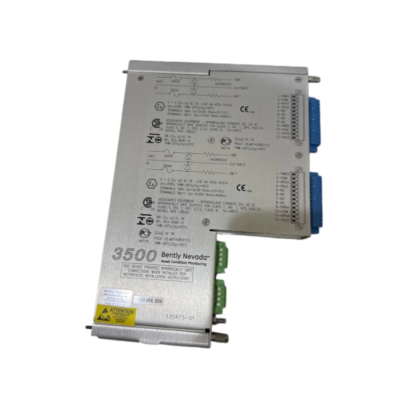 Bently Nevada 135473-01  I/O 模块