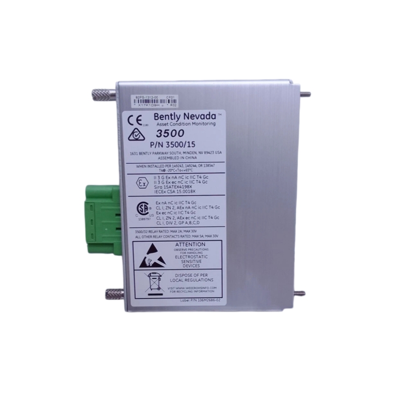 Bently Nevada 106m1081-01 106m2686-02 3500-15  电源输入模块