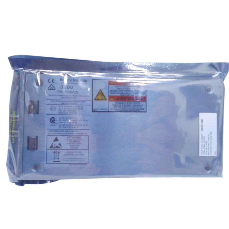 BENTLY NEVADA 3500-25 前端输入单元